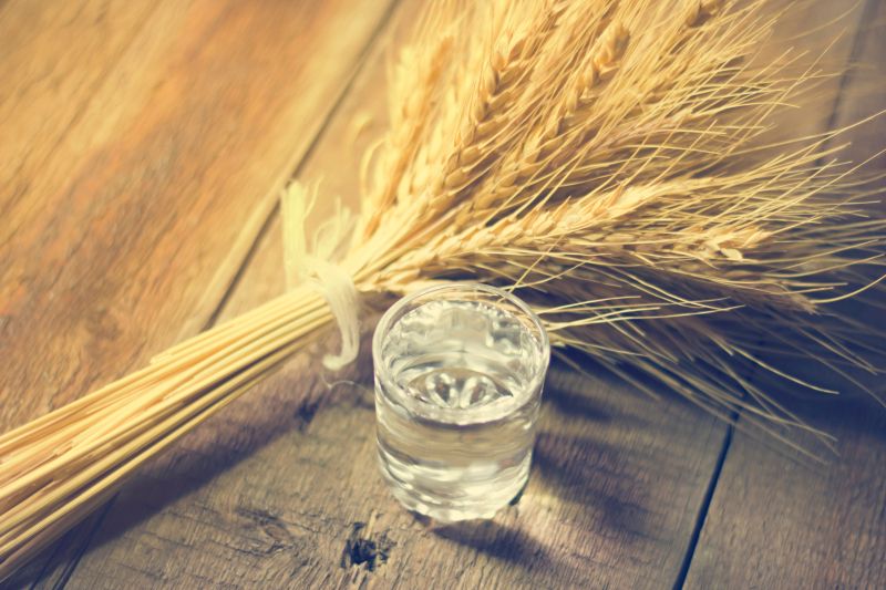 vodka with grain